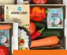 Albert Heijn AH Verspakket groene curry aanbieding