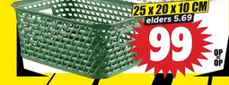 Dirk Curver opbergmand aanbieding