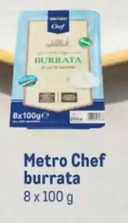 Makro Metro Chef burrata aanbieding