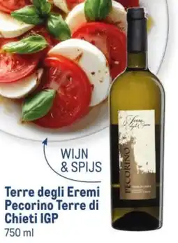Makro Terre degli Eremi Pecorino Terre di Chieti IGP aanbieding