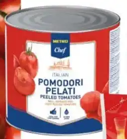 Makro Metro Chef gepelde tomaten aanbieding