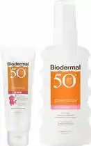 Bol.com Biodermal SPF50 Lichaam en Gezicht Hydraterende Zonnebescherming Pakket aanbieding