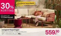 Karwei Loungeset Kopenhagen aanbieding