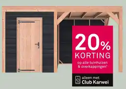 Karwei Alle tuinhuizen & overkappingen aanbieding