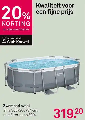 Zwembad ovaal