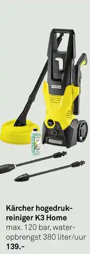 Karwei Kärcher hogedrukreiniger K3 Home aanbieding