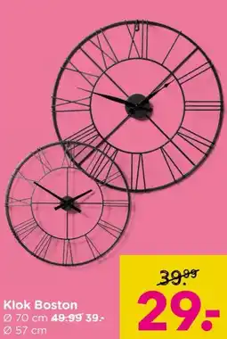 Xenos Klok Boston aanbieding