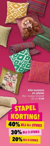 Xenos Alle kussens en plaids aanbieding