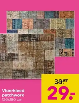 Xenos Vloerkleed patchwork aanbieding