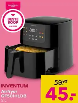 Xenos INVENTUM Airfryer GF501HLDB aanbieding