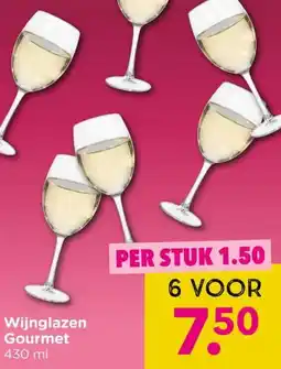 Xenos Wijnglazen Gourmet aanbieding