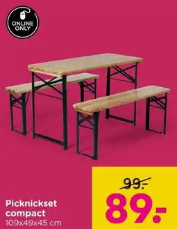 Xenos Picknickset compact aanbieding