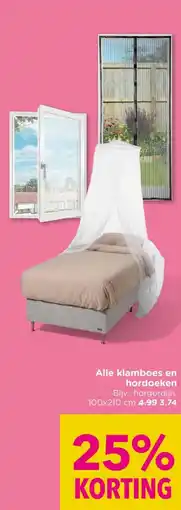 Xenos Alle klamboes en hordoeken aanbieding