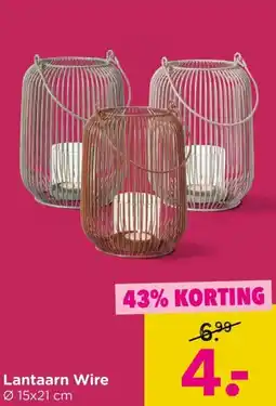 Xenos Lantaarn Wire aanbieding