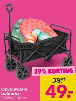 Xenos Opvouwbare bolderkar aanbieding