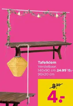 Xenos Tafelklem aanbieding
