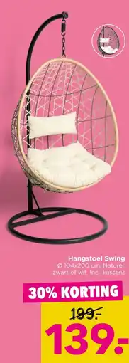 Xenos Hangstoel Swing aanbieding
