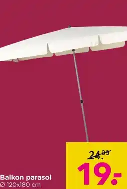 Xenos Balkon parasol aanbieding