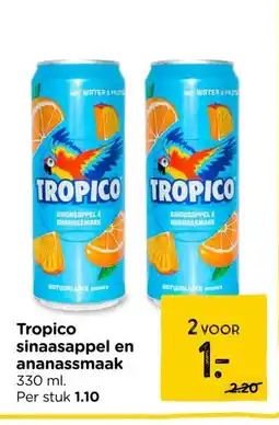 Xenos Tropico sinaasappel en ananassmaak aanbieding