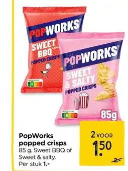 Xenos PopWorks popped crisps aanbieding