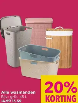 Xenos Alle wasmanden aanbieding