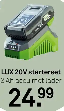 Karwei LUX 20V starterset aanbieding