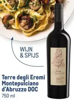 Makro Terre degli Eremi Montepulciano d'Abruzzo DOC aanbieding