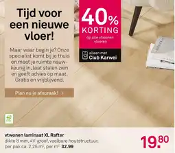 Karwei Vtwonen laminaat XL Rafter aanbieding