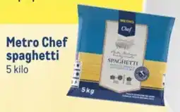 Makro Metro Chef Spaghetti aanbieding