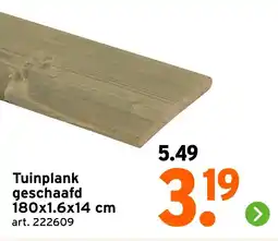 GAMMA Tuinplank geschaafd aanbieding