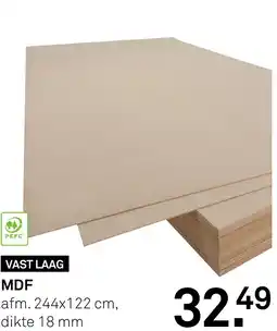 Karwei MDF aanbieding