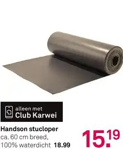 Karwei Handson stucloper aanbieding