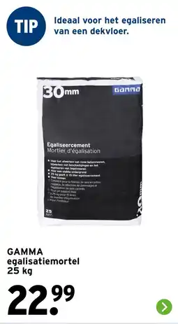 GAMMA Gamma Egalisatiemortel aanbieding