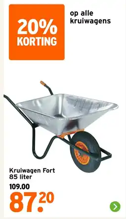 GAMMA Kruiwagen Fort aanbieding