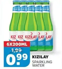 Sahan Supermarkten Kizilay sparkling water aanbieding