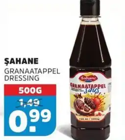 Sahan Supermarkten Şahane granaatappel dressing aanbieding