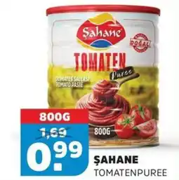 Sahan Supermarkten Şahane tomatenpuree aanbieding