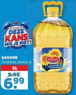 Sahan Supermarkten Şahane zonnebloemolie aanbieding