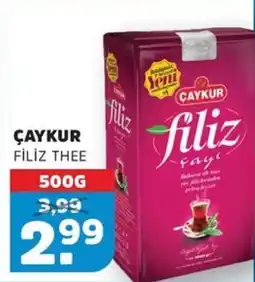 Sahan Supermarkten Çaykur fi̇li̇z thee aanbieding