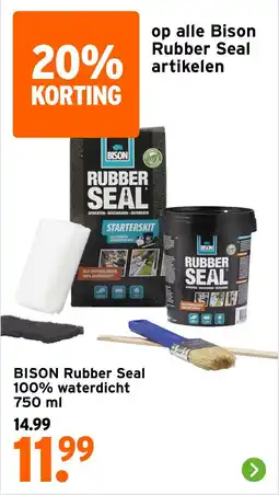 GAMMA Bison Rubber Seal 100% Waterdicht aanbieding