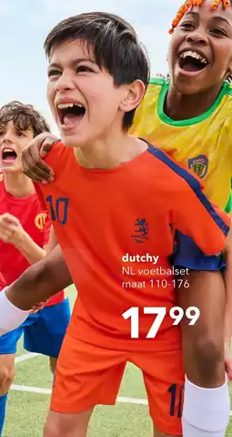Scapino Dutchy NL voetbalset aanbieding
