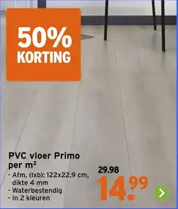 GAMMA PVC vloer Primo per m² aanbieding