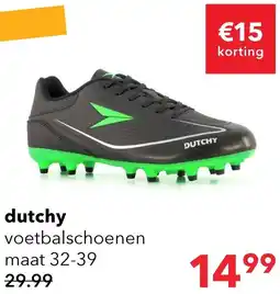 Scapino Dutchy voetbalschoenen aanbieding
