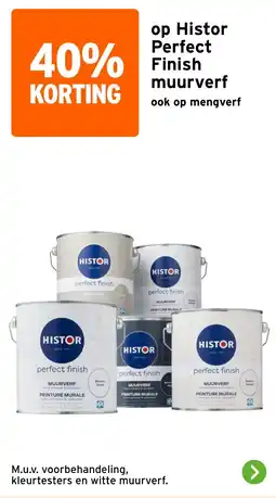 GAMMA Histor Perfect Finish muurverf aanbieding