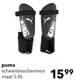 Scapino Puma scheenbeschermers aanbieding