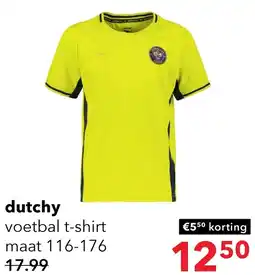 Scapino Dutchy voetbal t-shirt aanbieding