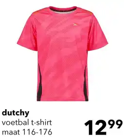 Scapino Dutchy voetbal t-shirt aanbieding
