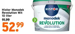GAMMA Histor Monodek Revolution Wit aanbieding