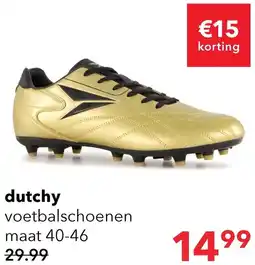 Scapino Dutchy voetbalschoenen aanbieding