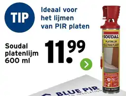 GAMMA Soudal Platenlijm aanbieding
